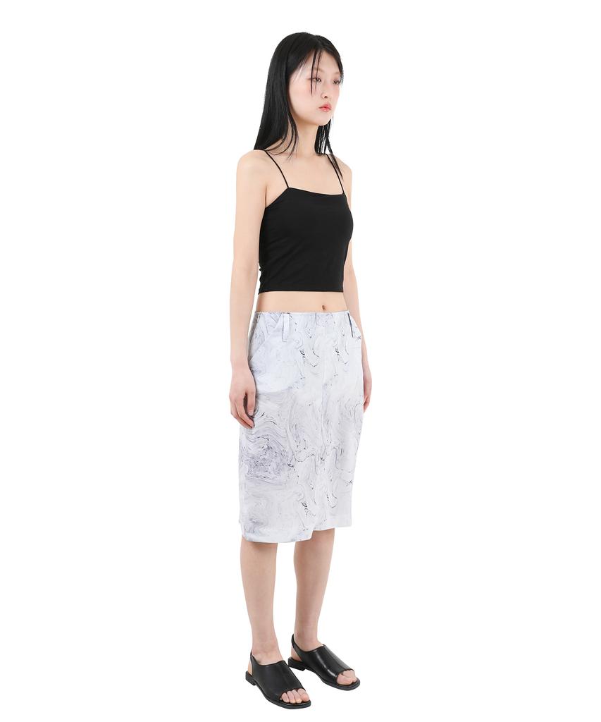 Catharsis Pattern Medium Skirt Grey One Size