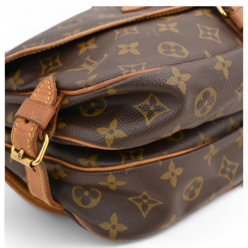 Auth Louis Vuitton Monogram Saumur 30 Schultertasche lv2235gg
