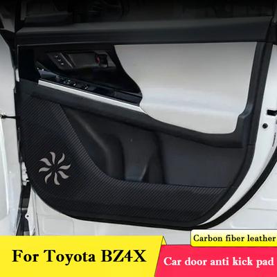 Dla Toyota BZ4X Nakładka Ochronna Drzwi Samochodu Przed Kopnięciem Naklejka Ochronna Schowka Mata Przeciwbłotna Folia Odporna na Zarysowania Akcesoria Wnętrza
