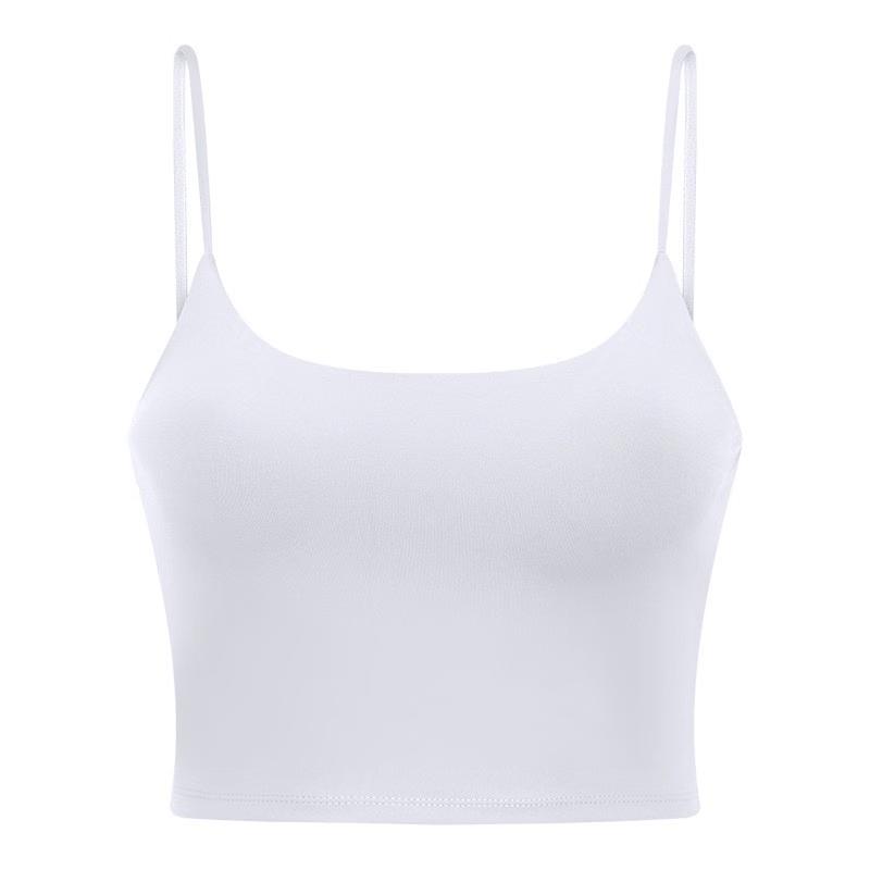 Women's Padded Strappy Back Yoga Sports Camisole