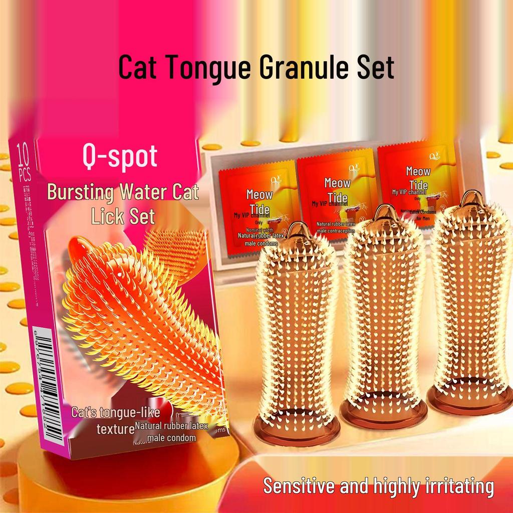 Q-spot Extra Thick Long-Lasting Condoms Set