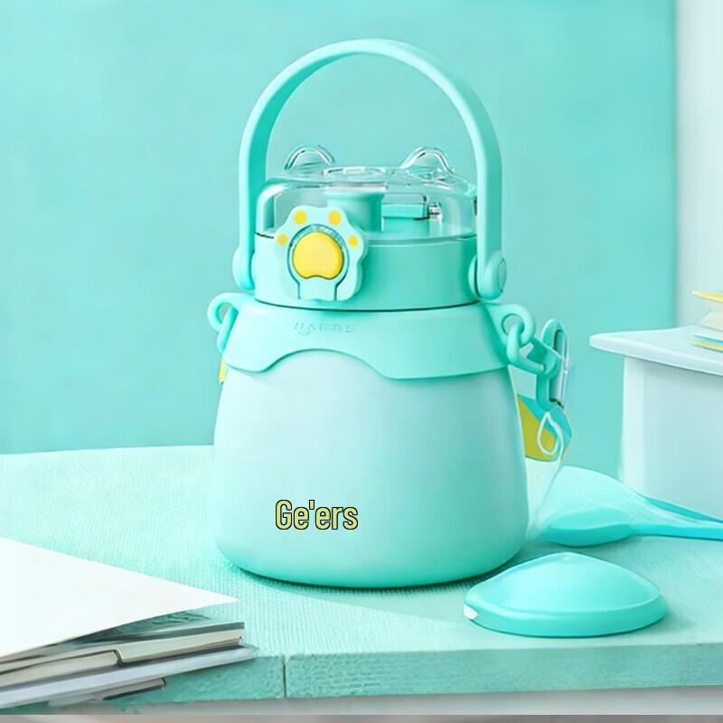HAERS Kids 316SS Insulated Big Belly Straw Cup