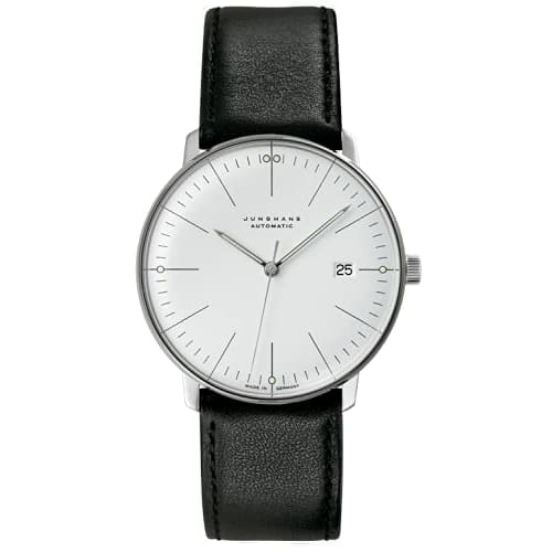 JUNGHANS Max Bill Automatic Automatic Watch, Officially Imported, 027 4002 02, Men's, Black