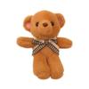 Cartoon Plush Bear Girl Keychain Schoolbag Doll Cute Backpack Pendant Ornament Doll Gift