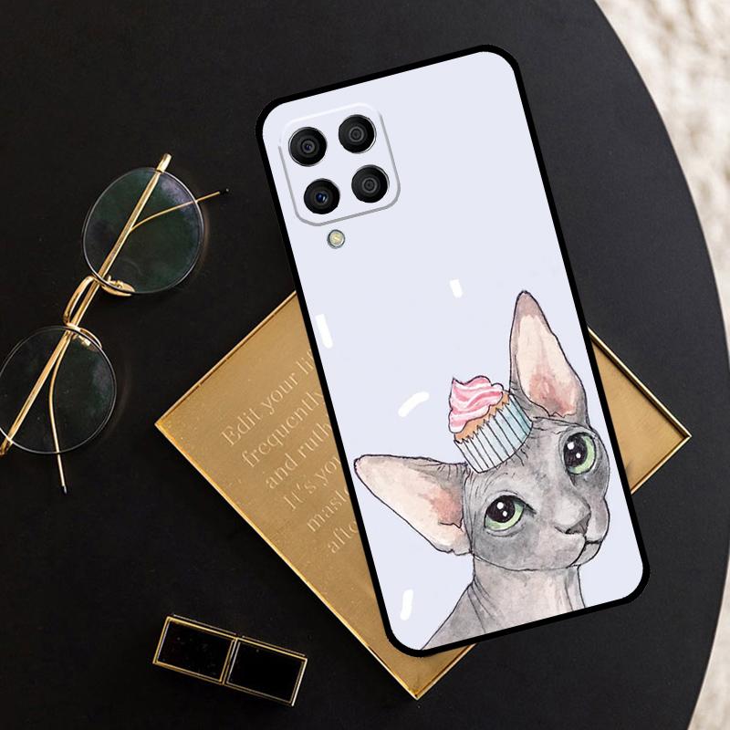 Sphynx Sphinx Cat For Samsung Galaxy M16 M06 M12 M13 M14 M15 M35 M55 M34 M54 M33 M53 M21 M31 M11 M32 M52 Case