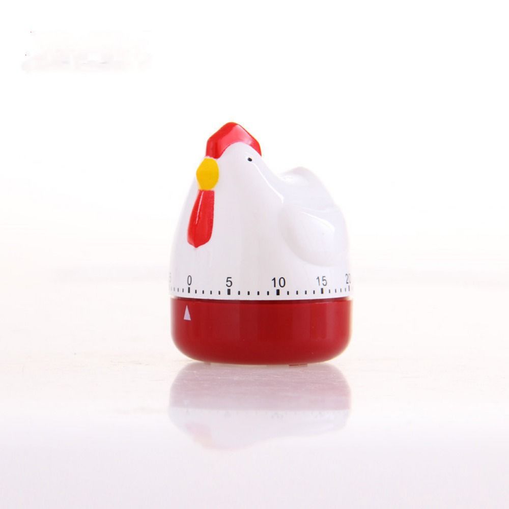 Hen Kitchen Timer Mechanical Countdown Clock Pattern Decor Cooking Timer  Kitchen Use