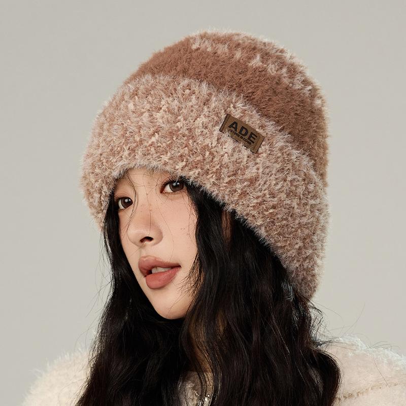 

Пушистая меховая рыбацкая шапка для женщин, зимняя плюшевая защитная шапка для ушей, ветрозащитный теплый головной убор, модные женские панамы, кепки