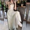 Summer 2026 New Women's Small White Dress Suspender Dress Long Dress Small French Fairy