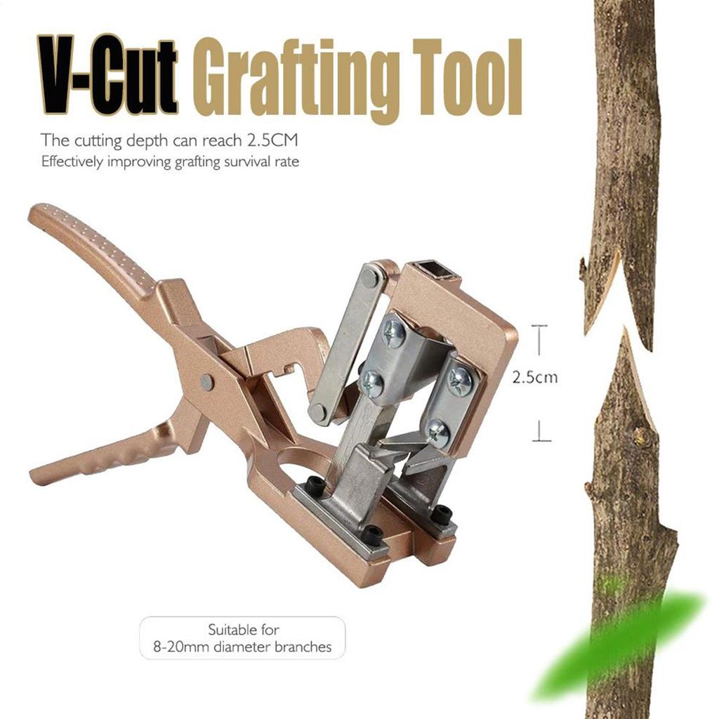 Garden Pruning Shears Grafting Shears Pruner Scissors Cutting Tool For Grafting Fruit Tree Nursery Tool with Anti-Slip Handle