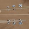 Blitz-Kochlea-Stecker, Magnet-Kochlea-Stecker, kein Ohrloch, magnetischer Ohrknochen-Clip, Kochlea-Zirkon-Magnet-Ohrknochen-Stecker