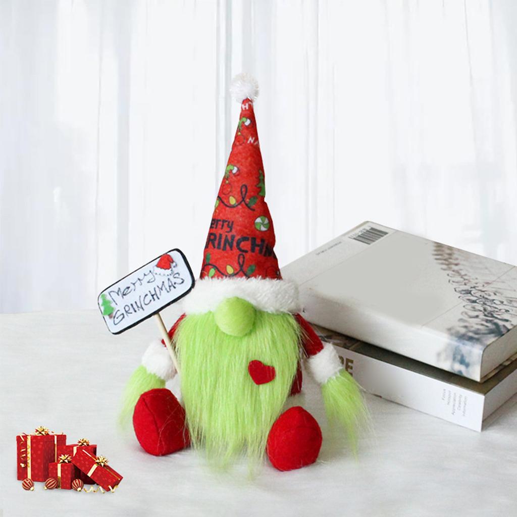 Christmas Decoration Supplies, Plush Gnome Faceless Doll Ornament, Plush Toy Doll Ornament