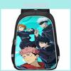 Spacious Jujutsu Kaisen Backpack For Kids With Lightweight Oxford Fabric