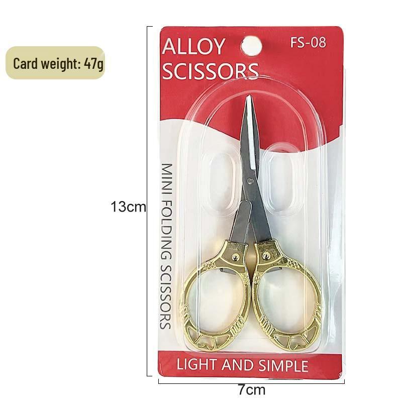 

Компактные складные дорожные ножницы из нержавеющей стали - Портативный многофункциональный резак для ниток и лески