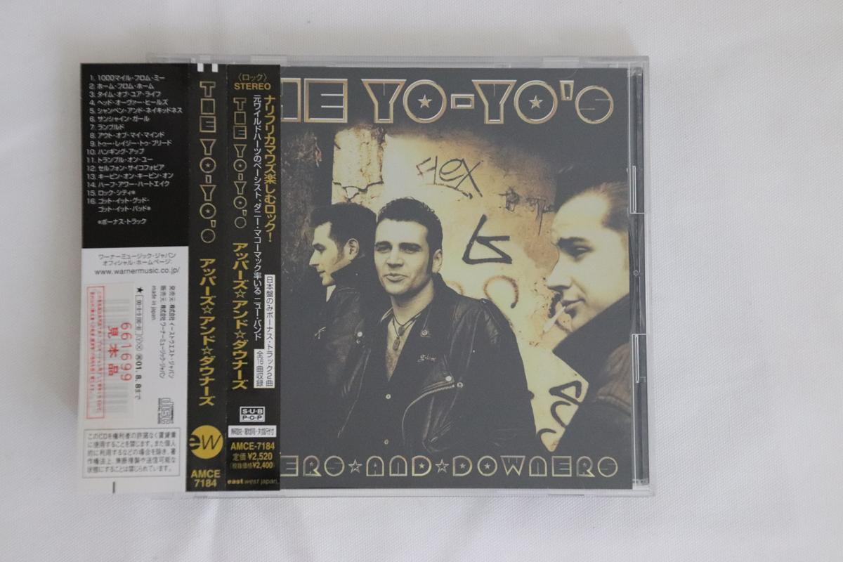 

CD YO-YO S - Uppers And Downers AMCE7184PROMO EASTWEST 2000 Japan Obi Rock Used