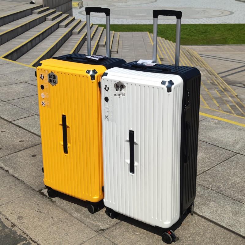 Extra Large Capacity Five-Wheel Antibacterial Suitcase with Brake Wheel and Password Lock