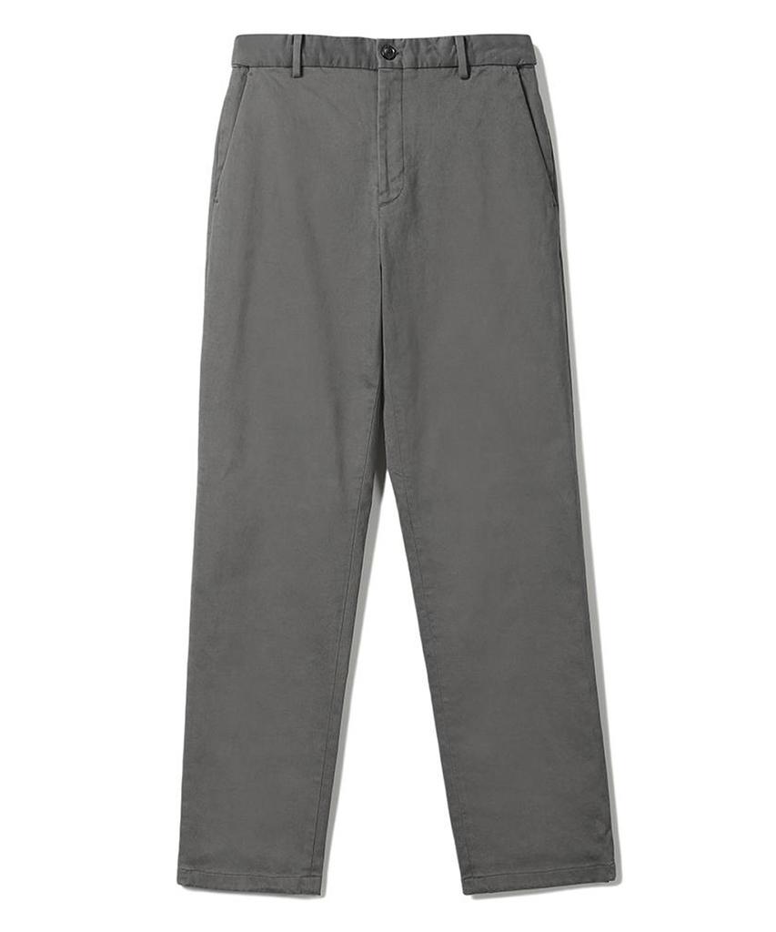 NOTIG Cotton Spandex No-Tuck Pants Regular Fit Charcoal Gray_Oka3Ptlp101Cg