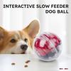Dog Treat Dispenser Ball Adjustable Slow Feeder Puzzle Toy Food Dispensing Ball