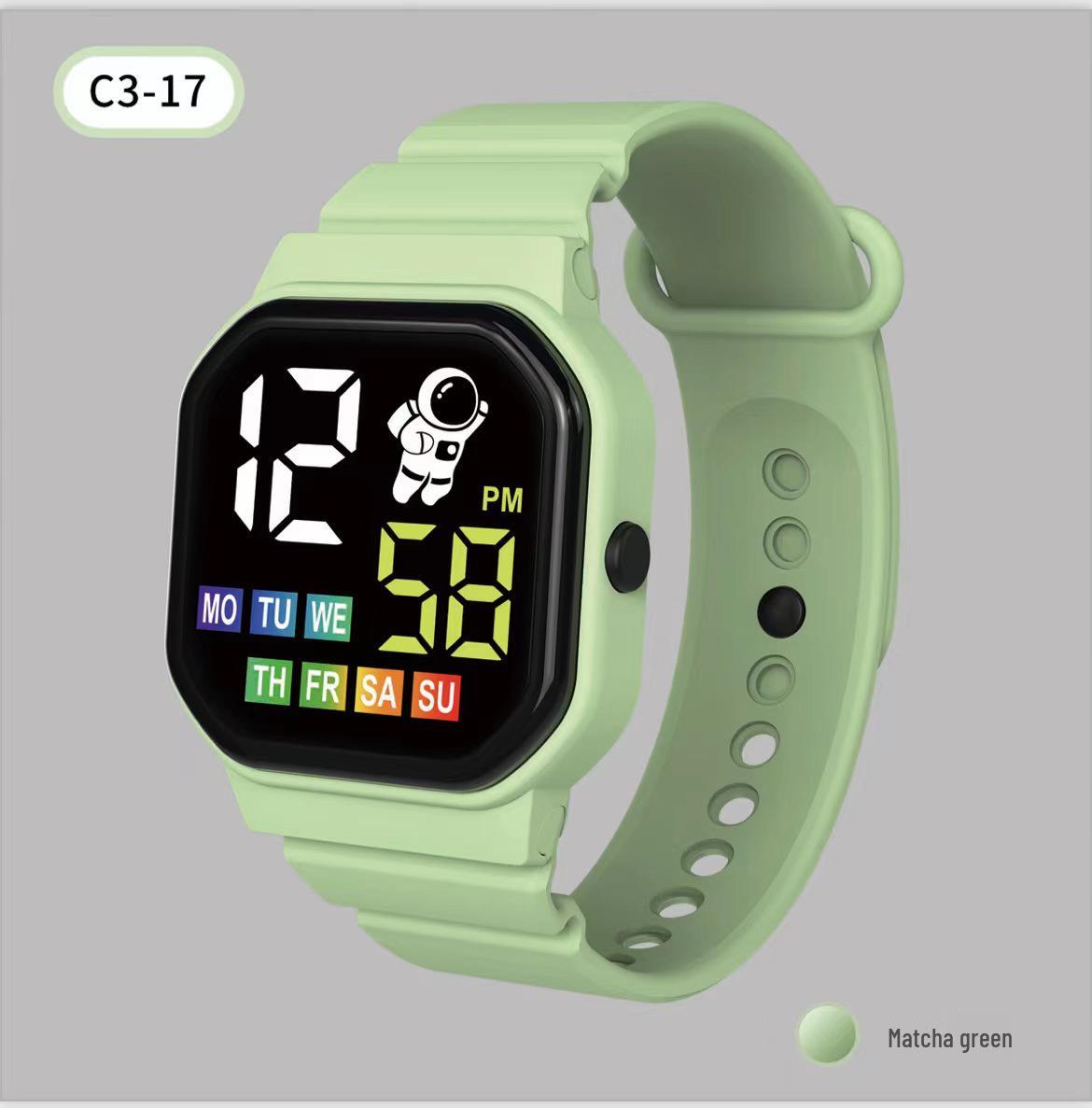 

LED Luminous Digital Watch with Large Dial for Students & Adults