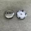 4Pcs 60mm Car Center Wheel Hub Cover Tire Cap For s7 Sline A1 A2 A3 A4 A5 A6 A7 A8 Q1 Q2 Q3 Q4 Q5 Q6 Q7 Q8 TT Auto Accessories7s