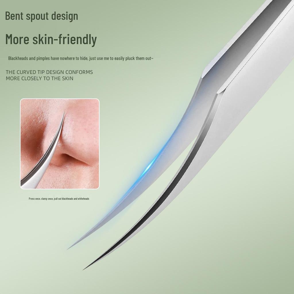Dolphin Stainless Steel Ultra-Sharp Precision Pimple & Blackhead Removal Tool