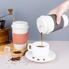 Kreative auslaufsichere und hitzebeständige Milch-Latte-Tasse