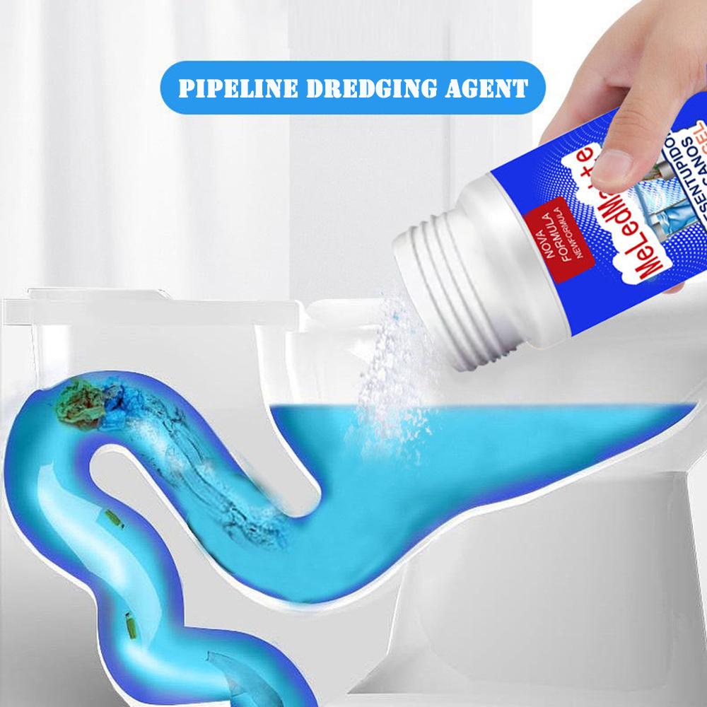 Powerful Pipe Dredging Agents Non-Irritating Sink Drains Cleaner for Multiple Pipes Toilet Cleaner Cleaning Bathroom Supplies