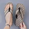 Summer New Personality Trend Korean Version of Men's Slippers Large Size Massage Flip-flops Casual Beach Slippers Vietnamese Sandals