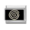Neue Black Series NO.8 Ballaugen Blume Katze Italienische Glieder Anhänger Passend für 9mm Edelstahl Geschenk Modulares Armband Schmuckherstellung