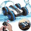 Four-wheel Drive Amphibious Stunt Remote Control Car Waterproof Tank Toy Car