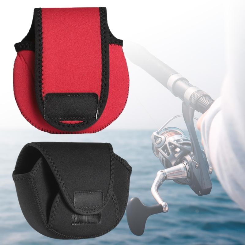 Portable Fishing Reel Pouches Bag Spinnings Reel Cover Case Bag Baitcasting Trolling Fishing Reel Protective Case