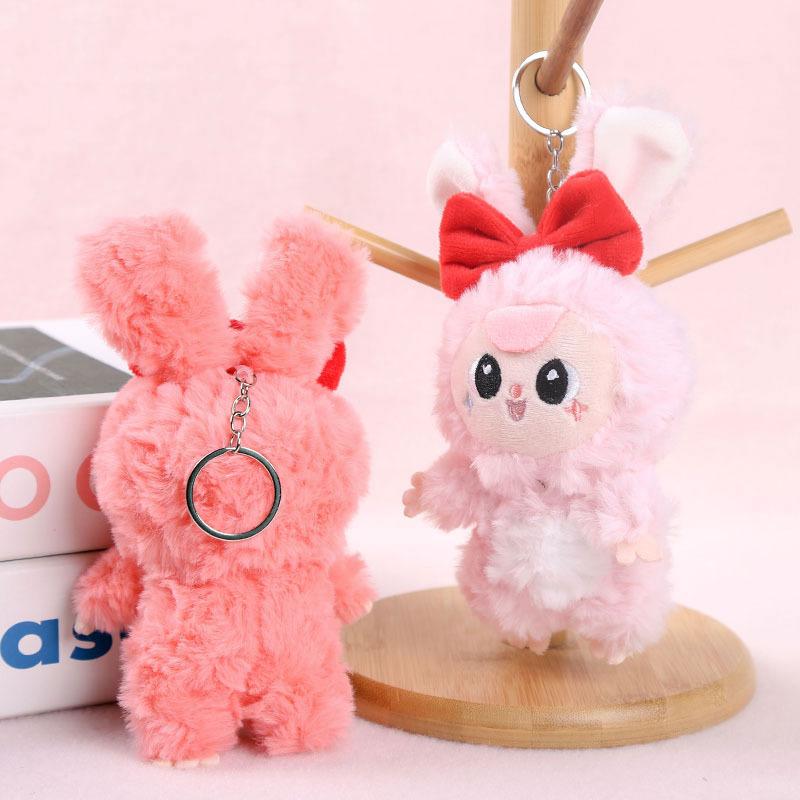 Dream Elf Bow Rabbit Drag Doll Plush Toy Doll Pendant Keychain Doll Jewelry