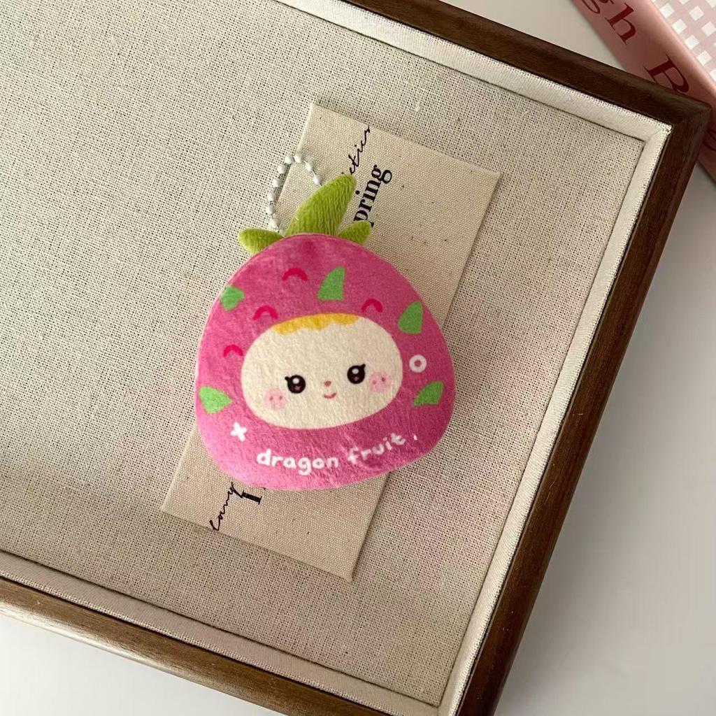 Adorable Double-Layer Cartoon Hamburger Bun Plush Hairpin for Babies