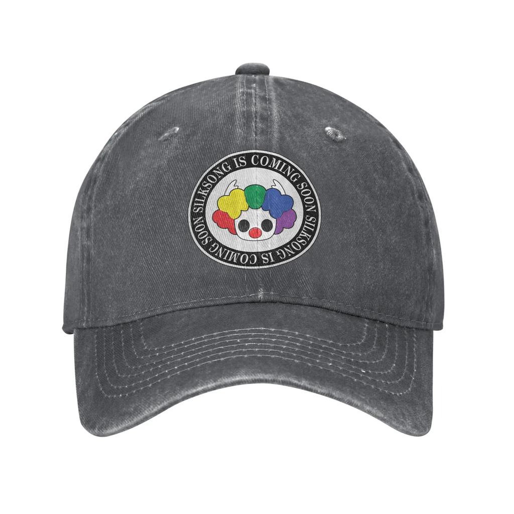 Spring Silksong Clown Baseball Cap Sun Breathable Print Washed Trucker Hat Unisex Adult Classic Outdoor Sport Baseball Caps