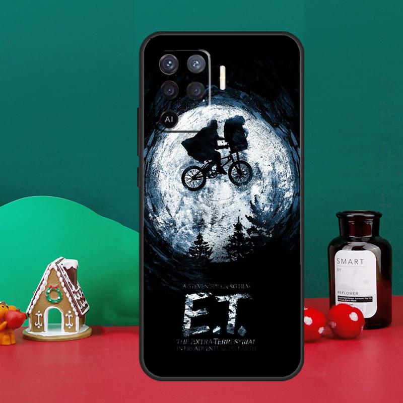E.T. The Extra Terrestrial Movie Case For Oppo A15 A6 A5 Pro A17 A57 A54 A74 A94 A16 A76 A96 A40 A60 A80 A18 A38 A58 A78 A98