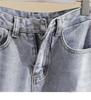 Women's Light Color High Waist Ripped Harem Jeans - Korean Style, Loose Nine-Point Fit, Autumn 2021