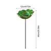 Standing Bee Feeder Weather-Resistant Outdoor Feeding Cup Colorful Flower Bee Bath For Drinking Birds Hummingbird Outdoor Yard