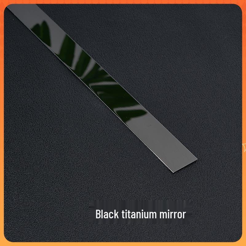 Self-Adhesive Stainless Steel Skirting & Decorative Wall/Ceiling Strip