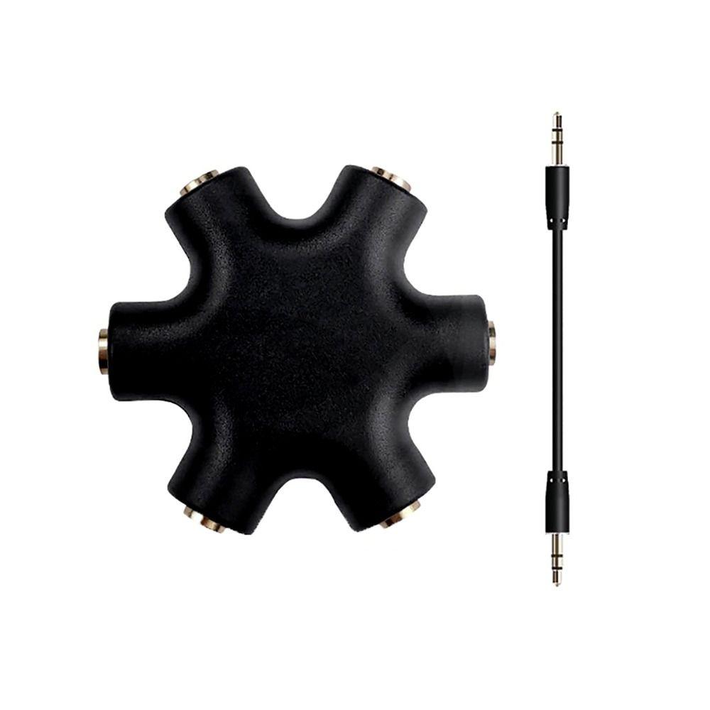1Pcs 3.5mm Jack 3.5mm Audio Headphone Splitter  Phone Laptop MP3 Player