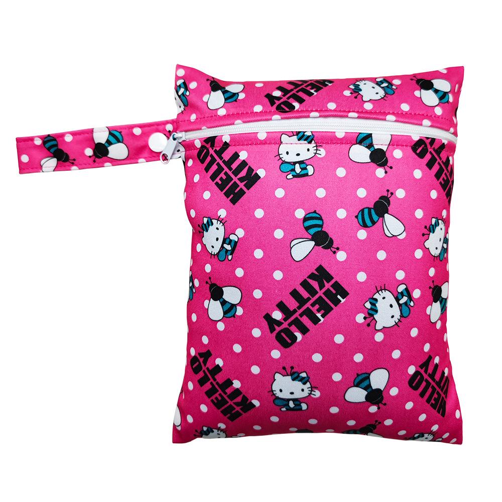 

30x40CM Waterproof Swimwear and Laundry Bag for Travel Promo Single Pocket 20x25CM, 28g