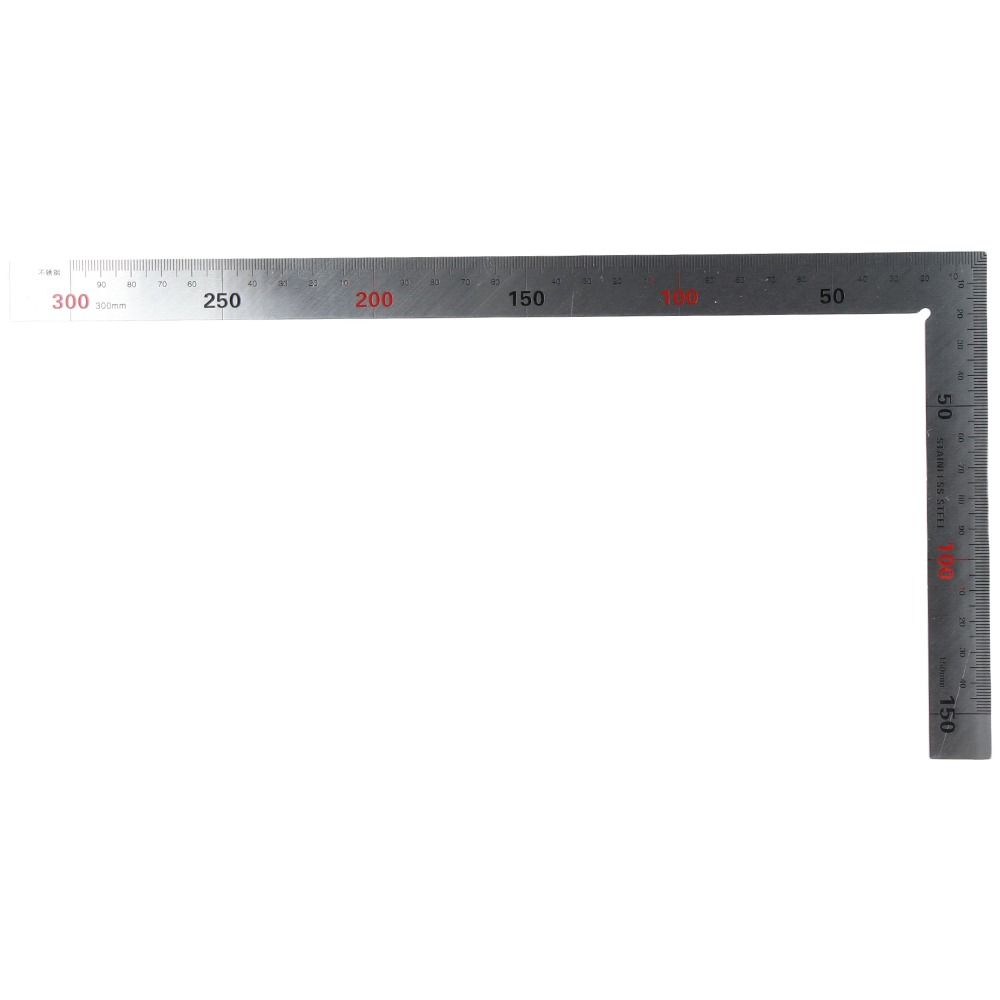 

Metal Measuring Tool Double Sided Squares Graduations Measurement Metric Imperial Stainless Steel