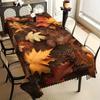 Autumn Harvest Rectangle Table Cloth for Table Decor Kitchen Dining Waterproof Reusable Tablecloth for Tables Wedding Party
