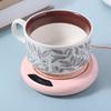 Smart Electric Cups Heater 3 Temperature Water Heating Pad Portable Coffee Mug Warmer  Tea Water