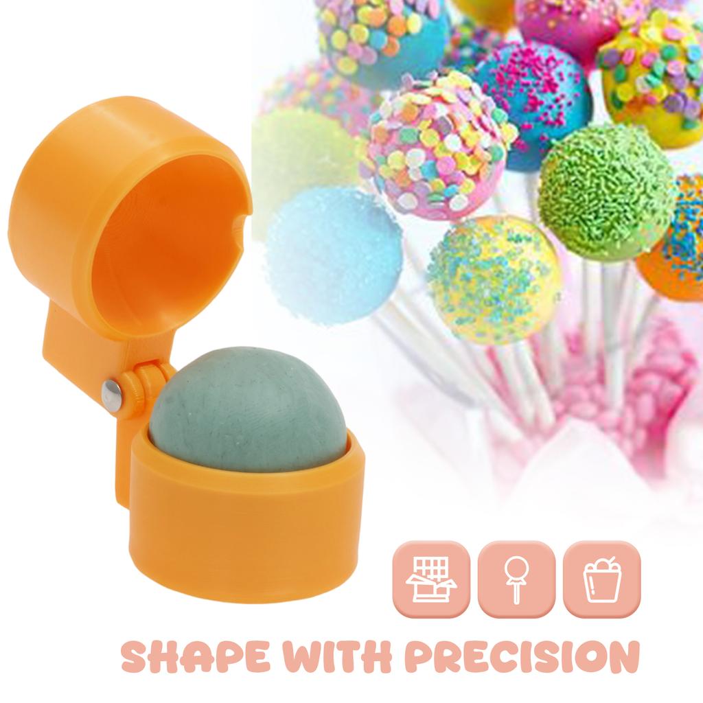 Plastic Round Cake Pop Mold Cake Pop Mold Disk Shape Non-stick Doughnut Muffin Cups Cake Baking Tools for Kitchen Supplies