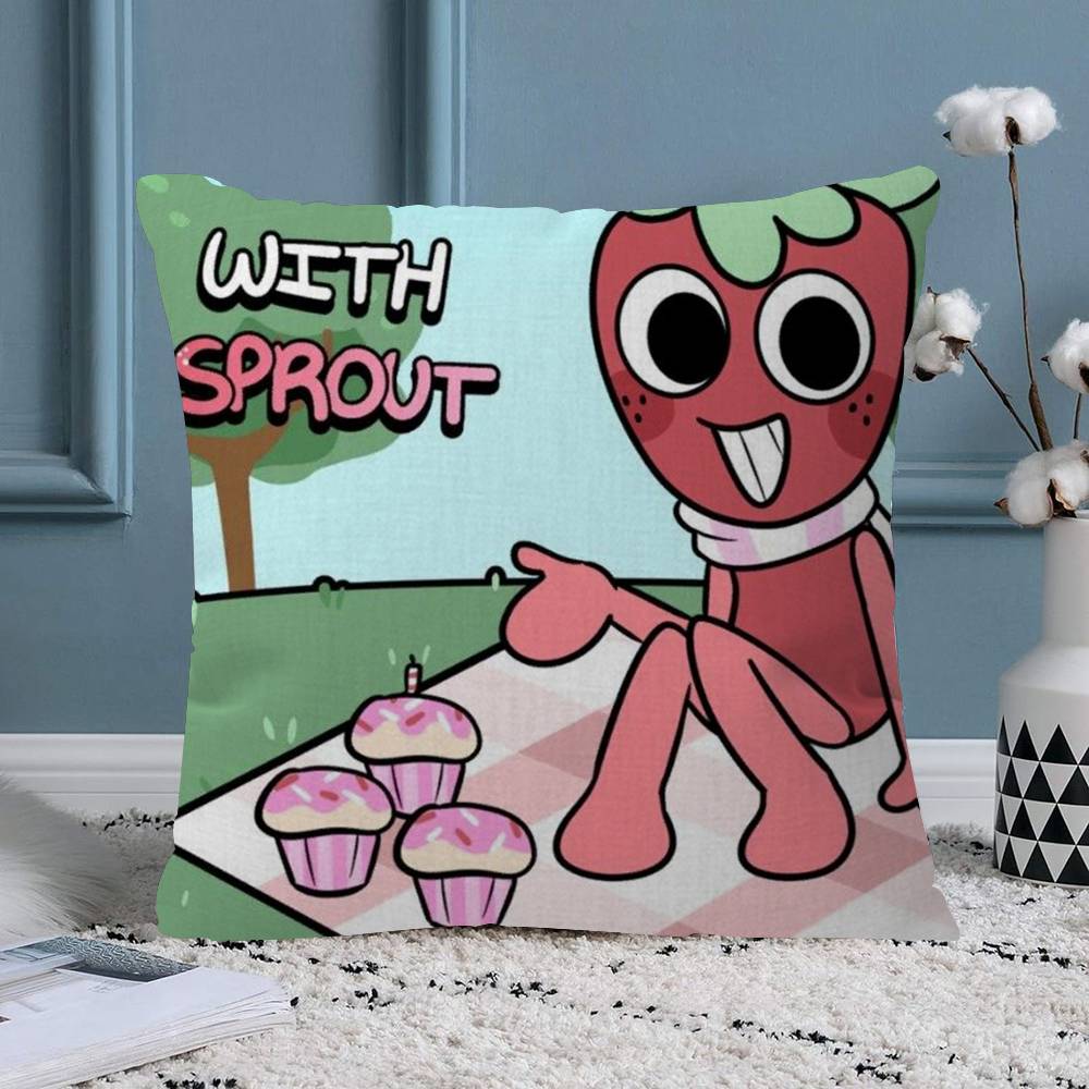 Game DDandys World Pillow Cover Sofa Cushion Cover Home Room Decoration Children Gift