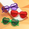 Love Heart Shaped Sunglasses Uv-Proof Love Effects Glasses Fashion Cute Sexy Retro Uv400 Eyeglasses Unisex Eyewear