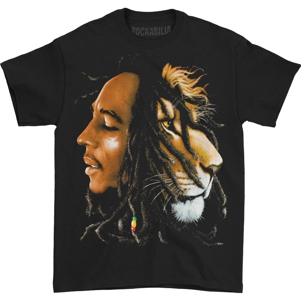 Bob Marley s Profile Lion T-Shirt M