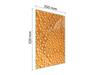GLAS-SCHNEIDEBRETT 35x52 TROPFEN