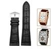 Echtes Lederarmband 26mm 22mm 30mm für Franck Muller FM6000H Uhrenarmband Armbanduhren Zubehör Rindsleder Uhrenband
