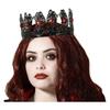 Couronne Métal Noir Roi Médiéval