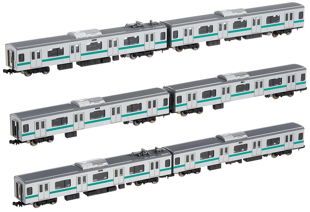 TOMIX N Gauge 209 1000 Series Additional Set 6 Cars 98278 Railway Model Train